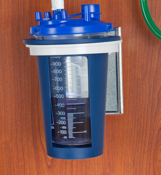 Dignova™ Suction Canister Privacy Sleeve - Wide Rim Single Inspection Window