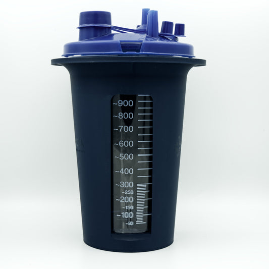 Dignova™ Suction Canister Privacy Sleeve - Wide Rim Single Inspection Window