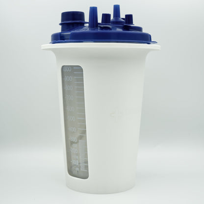 Dignova™ Suction Canister Privacy Sleeve - Wide Rim Multi Inspection Window