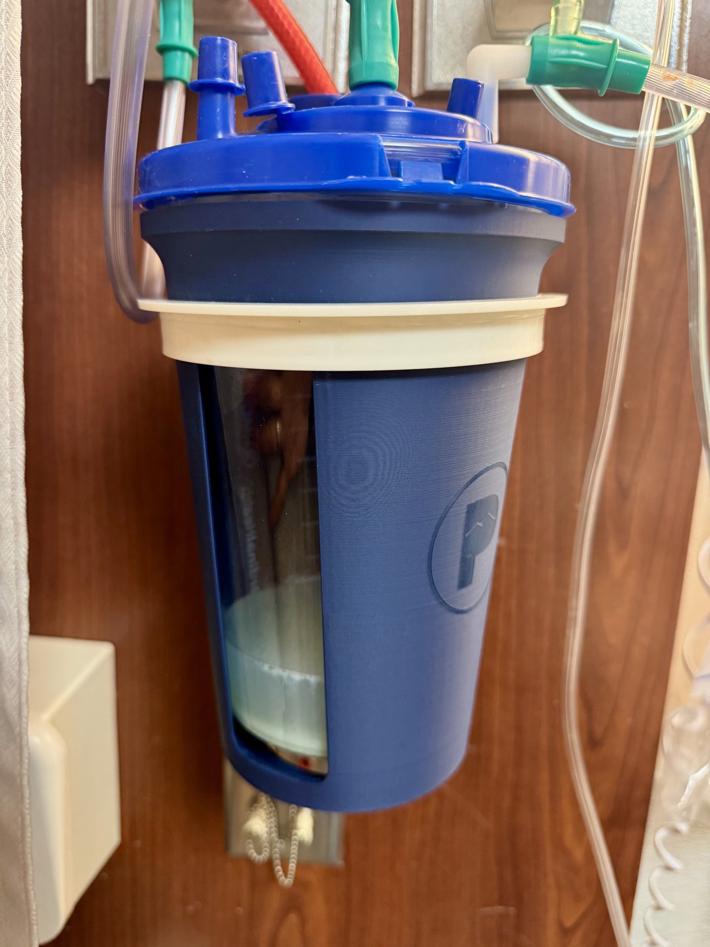 Dignova™ Suction Canister Privacy Sleeve - Wide Rim Single Inspection Window