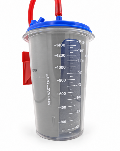 Dignova™ Privacy Holder for Cardinal Health 1500cc Canisters — canister detail