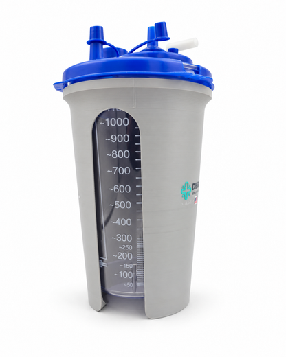 Dignova™ Privacy Holder for Cardinal/McKesson 1200cc Hard Canisters — assembled alternate canister
