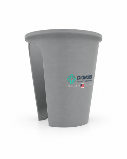 Dignova™ Privacy Holder for Medline 850cc Hard Canisters — Tabletop